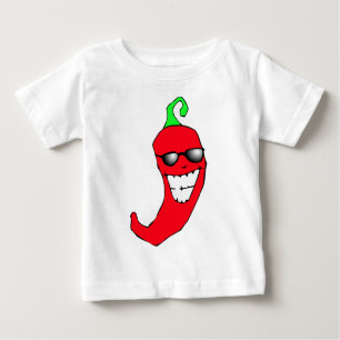 Cooler Chili-Pfeffer Baby T-shirt