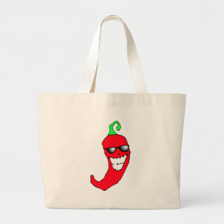 Cooler Chili-Pfeffer Jumbo Stoffbeutel