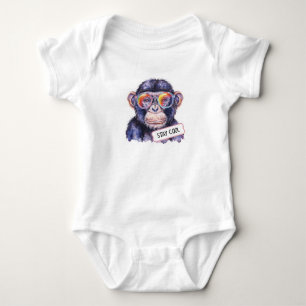 Cooler Chimp Baby Strampler