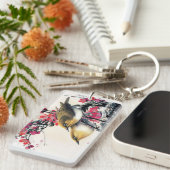 Cooler chinesischer schöner brauner schlüsselanhänger (Vorderseite rechts)