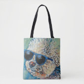 Cooler 'Chon der Bichon Flexible Magnet Tasche (Vorderseite)
