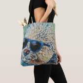 Cooler 'Chon der Bichon Flexible Magnet Tasche (Von Nahem)