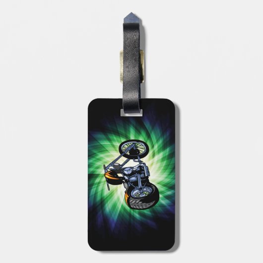 Cooler Chopper Gepäckanhänger (Rückseite vertikal)