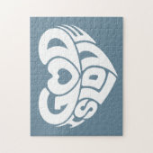 Cooler christlicher Gott ist Puzzle (Vertikal)