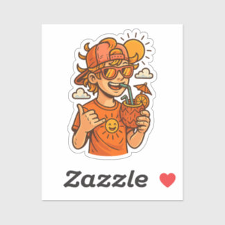 Cooler City Summer Vibes T - Shirt - Street Art St Aufkleber