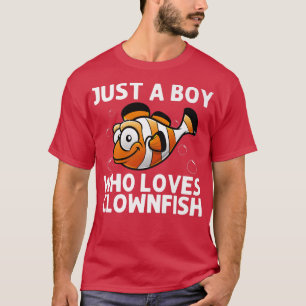 Cooler Clownfisch für Jungen Kinder Clownfisch im T-Shirt