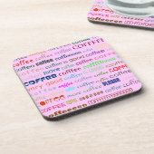 Cooler Coffee Cork Untersetzer! Getränkeuntersetzer (Linke Seite)