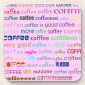 Cooler Coffee Cork Untersetzer! Getränkeuntersetzer (Vorderseite)