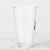 Cooler Corgi liebt Kryptowährung Glas (Rechts)