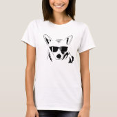 Cooler Corgi T-Shirt (Vorderseite)