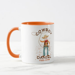 Cooler Cowboy mit Glass-Kindergeburtstag-Party Tasse