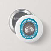 Cooler Crocheters Verein Button (Vorne & Hinten)