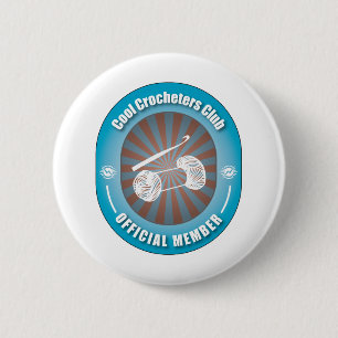 Cooler Crocheters Verein Button