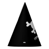 Cooler Crossbone-Piratenhut Partyhütchen (Links)