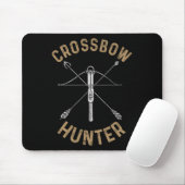 Cooler Crossbow for Men Women Archery Arrow Bow Ja Mousepad (Mit Mouse)