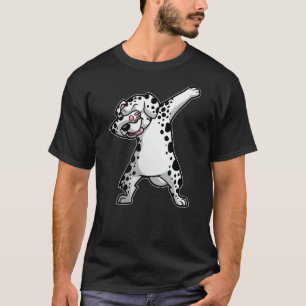 Cooler Dalmatiner für Männer Frauen, die Gepunktet T-Shirt
