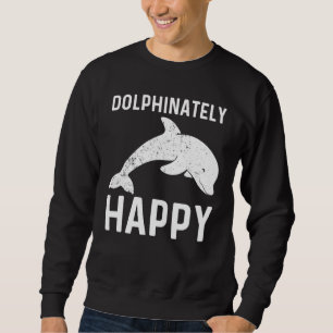 Cooler Delfin Für Männer Frauen Großer Tümmler Ani Sweatshirt