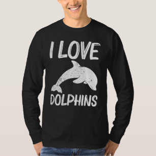 Cooler Delfin Für Männer Frauen Großer Tümmler Ani T-Shirt