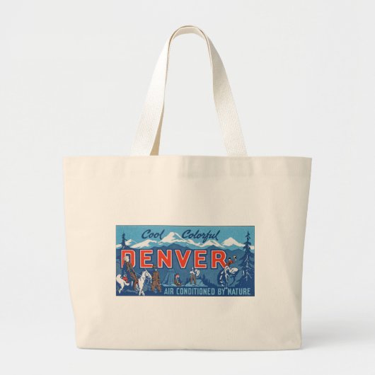Cooler Denver Jumbo Stoffbeutel (Vorne)