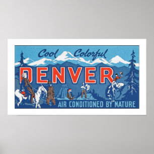 Cooler Denver Poster