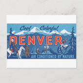 Cooler Denver Postkarte (Vorderseite)