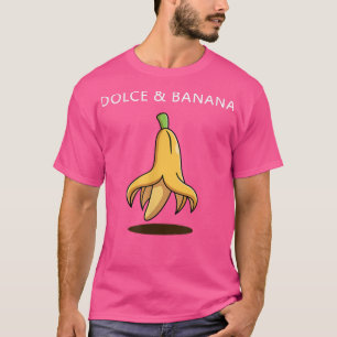 Cooler Designer Dolce and banana Fruit Lover T-Shirt