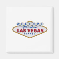 cooler Designer-Magnet willkommen bei las vegas