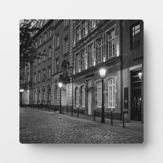 Cooler deutscher Architekturstil Fotoplatte (Vorderseite)