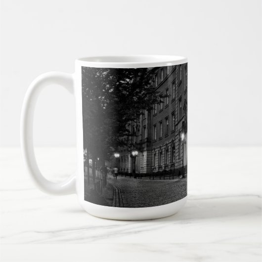 Cooler deutscher Architekturstil Kaffeetasse (Links)