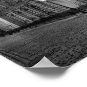 Cooler deutscher Architekturstil Poster (Ecke)