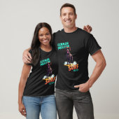 Cooler Deutscher Kurzhaariger Pointer Surft Hund T-Shirt (Unisex)
