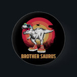 Cooler Dinosaurier Brother Trex Dino Reptile Fan Button<br><div class="desc">Cooler Dinosaurier Bruder Trex Dino Reptile Fan. Kinder Dino Outfit für Jungen.</div>