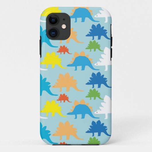 Cooler Dinosaurier iPhone 5 Fall hellblau Case-Mate iPhone Hülle (Rückseite)