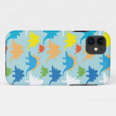 Cooler Dinosaurier iPhone 5 Fall hellblau Case-Mate iPhone Hülle (Rückseite (Horizontal))