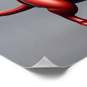 Cooler Dinosaurier - Kunstdruck Poster (Ecke)