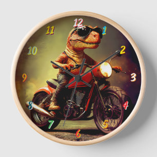 Cooler Dinosaurier Uhr