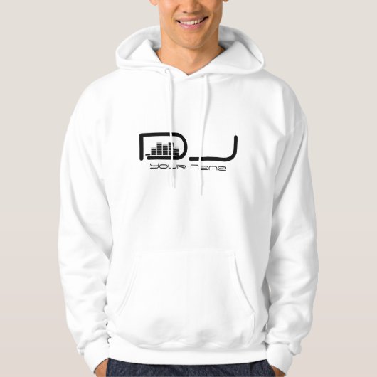 COOLER DJ-Entzerrer MIT KAPUZE SWEATSHIRT (Vorderseite)