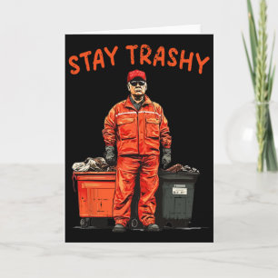 Cooler Donald Trump Garge Bleib Trashy Lustig Mega Karte