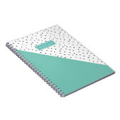 Cooler Doodle-Farbblock Retro-Muster der 90er Jahr Notizblock (Rechte Seite)