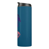 Cooler Drache Minimalistisch einzigartig Thermal T Thermosbecher (Nach rechts gedreht)