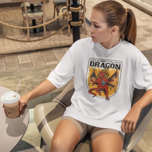 Cooler Drache T-Shirt