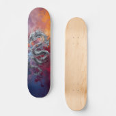 Cooler Drachen Skateboard (Vorderseite)