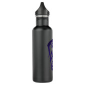 Cooler Dragon Minimalistische Edelwasserflasche Edelstahlflasche (Links)