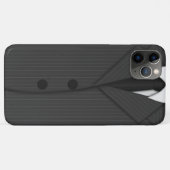 Cooler Dunkler Grau Pinstripe Anzug und Krawatte Case-Mate iPhone Hülle (Rückseite (Horizontal))