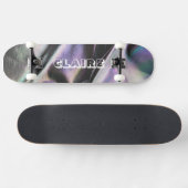 Cooler dunkler Holografischer Name Skateboard (Horizontal)