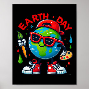 Cooler Earth Day 2025 Kinderkind B Poster