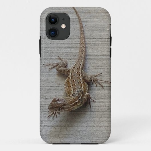 Cooler Eidechse Case-Mate iPhone Hülle (Rückseite)