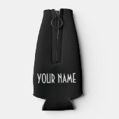 Cooler eine Bratflasche mit Brautkleid Flaschenkühler (Rückseite)