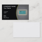 cooler Einstellungsthermostat Visitenkarte (Vorne/Hinten)