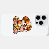 Cooler Eiscreme-Hund Case-Mate iPhone Hülle (Rückseite (Horizontal))
